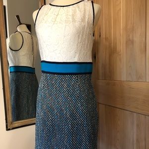 Lace and Tweed Milly Dress